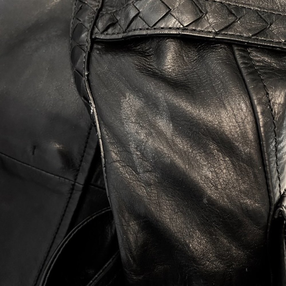 Bottega Veneta Leather Trench Coat - Picture 10 of 10